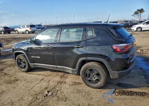 2019 Jeep Compass Sport from USA, damaged, VIN 3C4NJCAB6KT850967